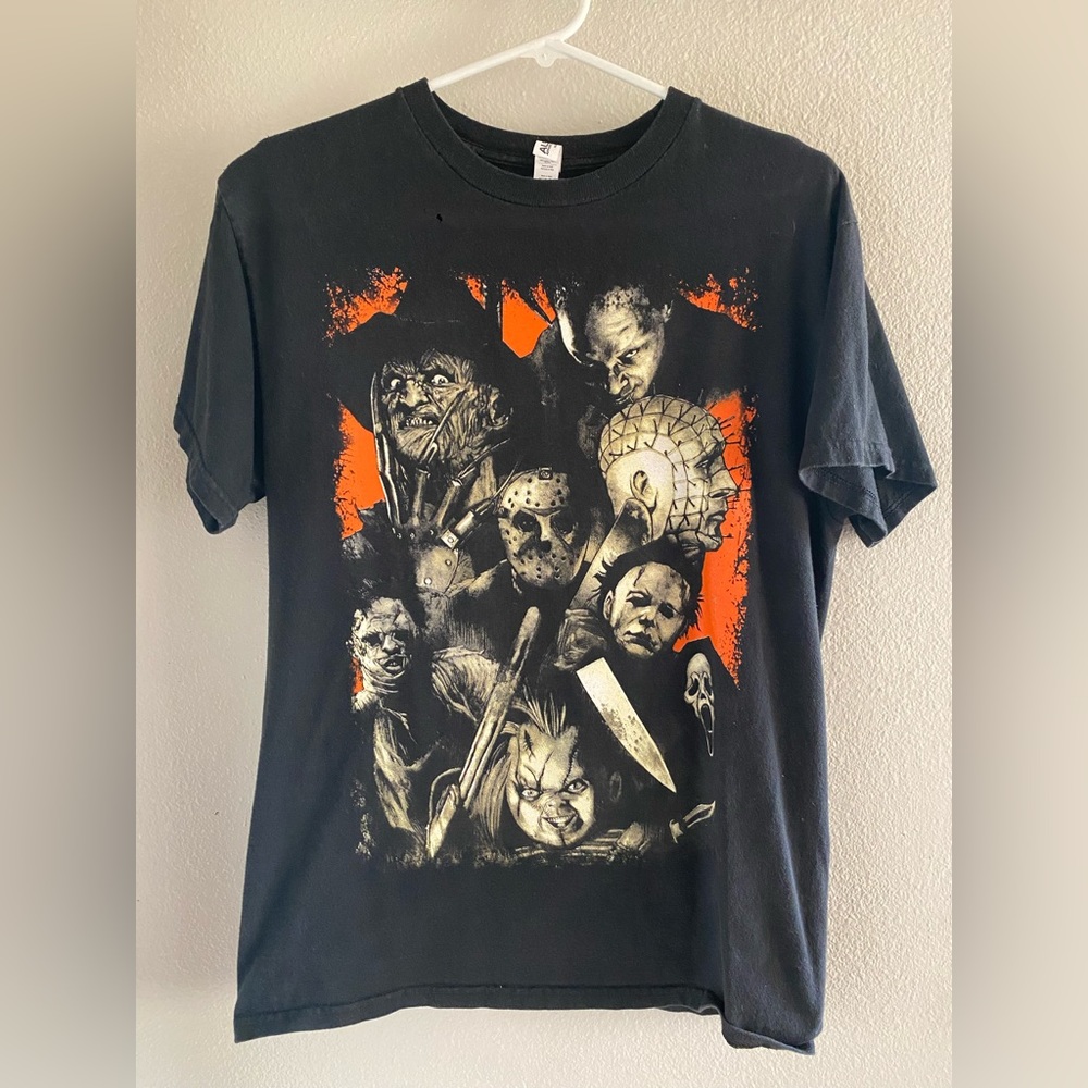 Horror movie characters T shirt